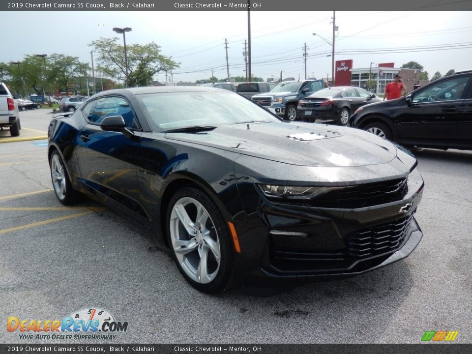 2019 Chevrolet Camaro SS Coupe Black / Kalahari Photo #3