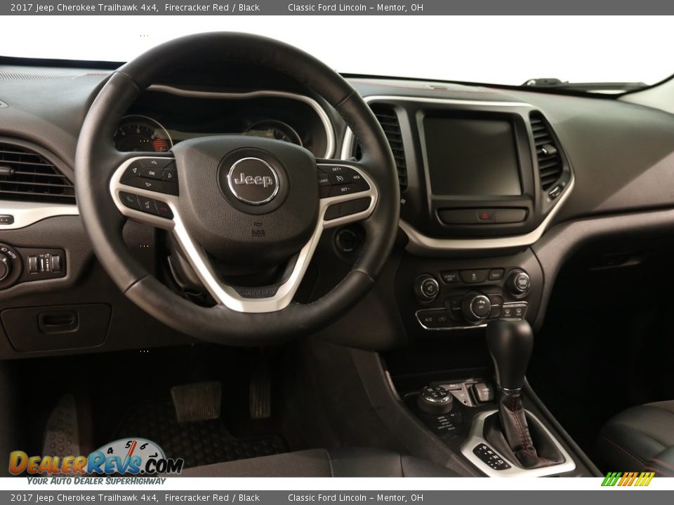 2017 Jeep Cherokee Trailhawk 4x4 Firecracker Red / Black Photo #6