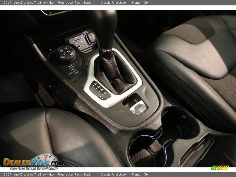 2017 Jeep Cherokee Trailhawk 4x4 Firecracker Red / Black Photo #16