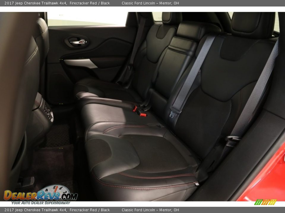 2017 Jeep Cherokee Trailhawk 4x4 Firecracker Red / Black Photo #20