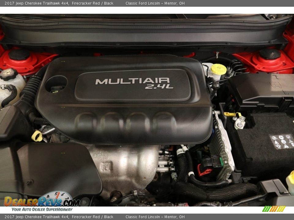 2017 Jeep Cherokee Trailhawk 4x4 Firecracker Red / Black Photo #22
