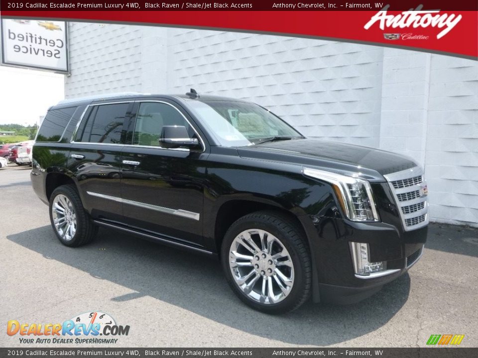 2019 Cadillac Escalade Premium Luxury 4WD Black Raven / Shale/Jet Black Accents Photo #1