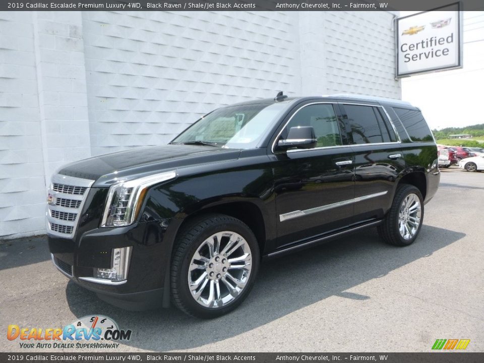 2019 Cadillac Escalade Premium Luxury 4WD Black Raven / Shale/Jet Black Accents Photo #2