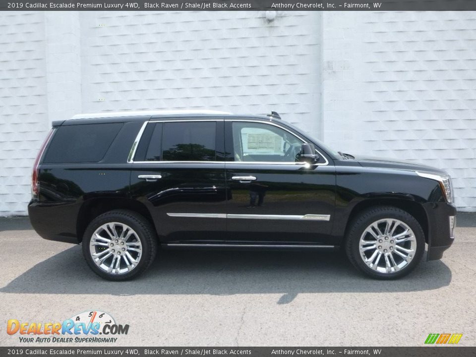 2019 Cadillac Escalade Premium Luxury 4WD Black Raven / Shale/Jet Black Accents Photo #3