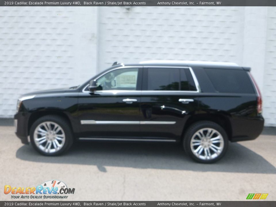 2019 Cadillac Escalade Premium Luxury 4WD Black Raven / Shale/Jet Black Accents Photo #4
