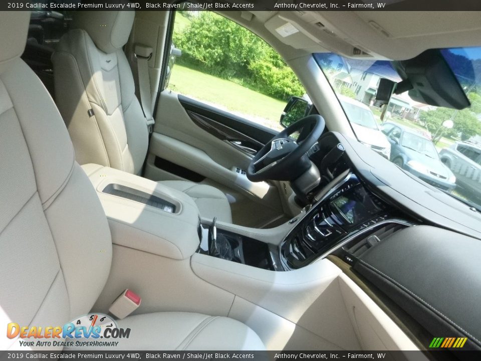 2019 Cadillac Escalade Premium Luxury 4WD Black Raven / Shale/Jet Black Accents Photo #10