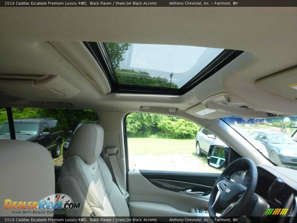 2019 Cadillac Escalade Premium Luxury 4WD Black Raven / Shale/Jet Black Accents Photo #12