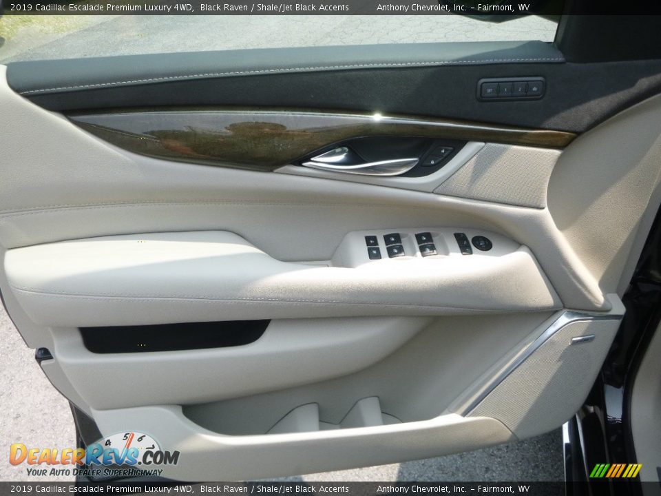 2019 Cadillac Escalade Premium Luxury 4WD Black Raven / Shale/Jet Black Accents Photo #14