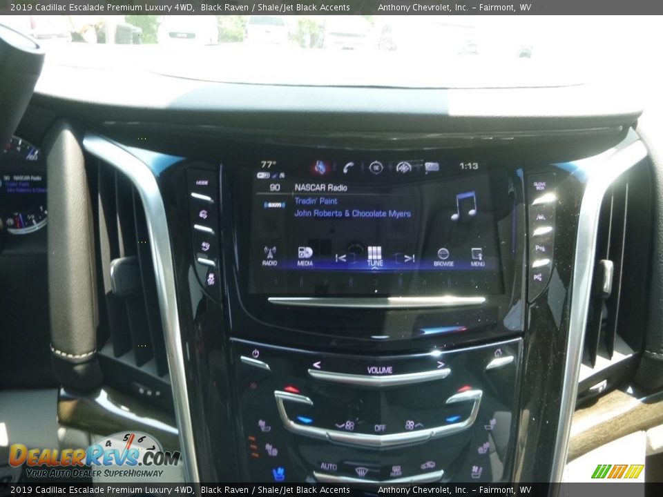 2019 Cadillac Escalade Premium Luxury 4WD Black Raven / Shale/Jet Black Accents Photo #16