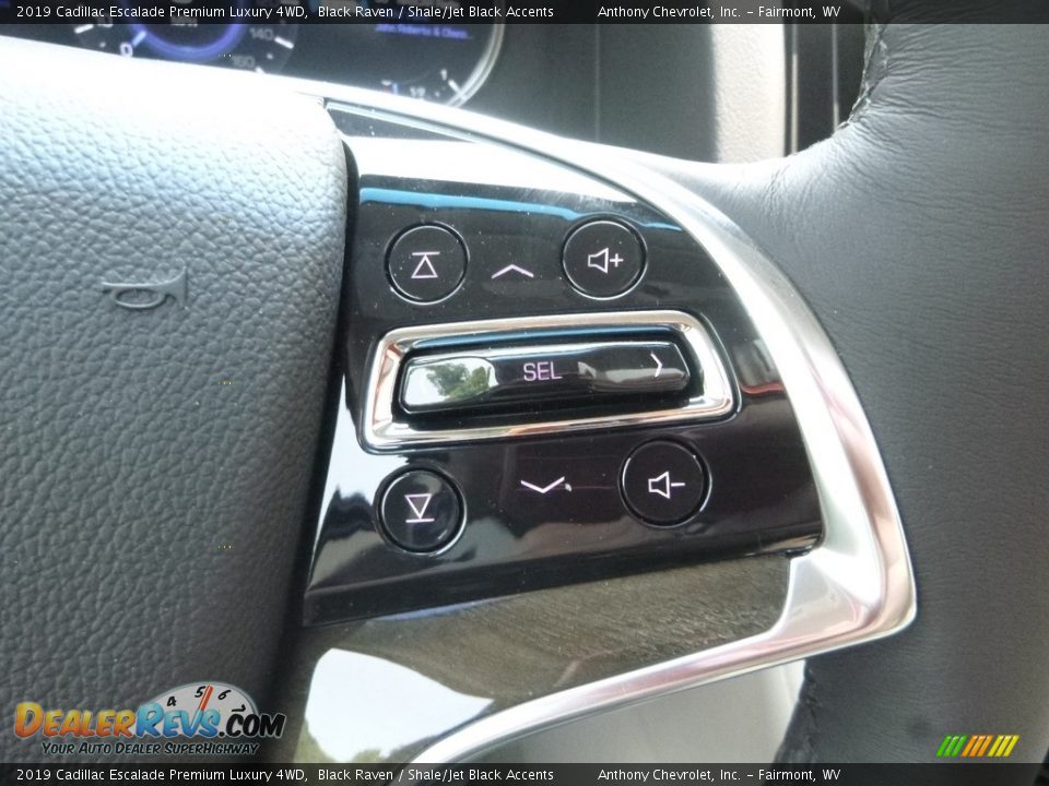 2019 Cadillac Escalade Premium Luxury 4WD Black Raven / Shale/Jet Black Accents Photo #19