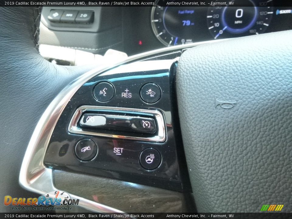 2019 Cadillac Escalade Premium Luxury 4WD Black Raven / Shale/Jet Black Accents Photo #20