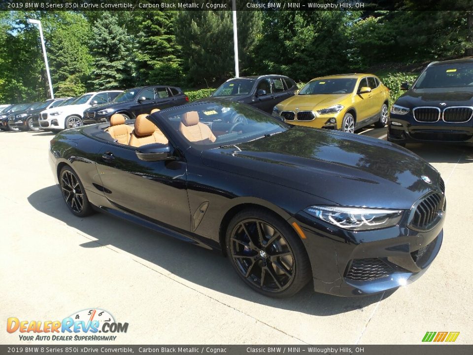 Front 3/4 View of 2019 BMW 8 Series 850i xDrive Convertible Photo #2