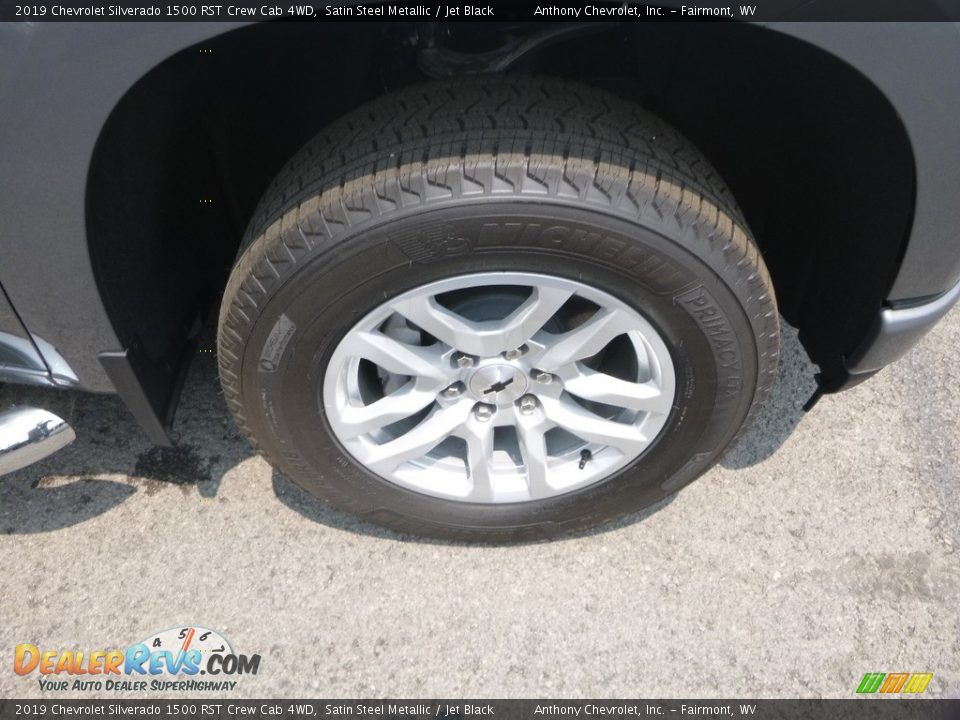 2019 Chevrolet Silverado 1500 RST Crew Cab 4WD Satin Steel Metallic / Jet Black Photo #2