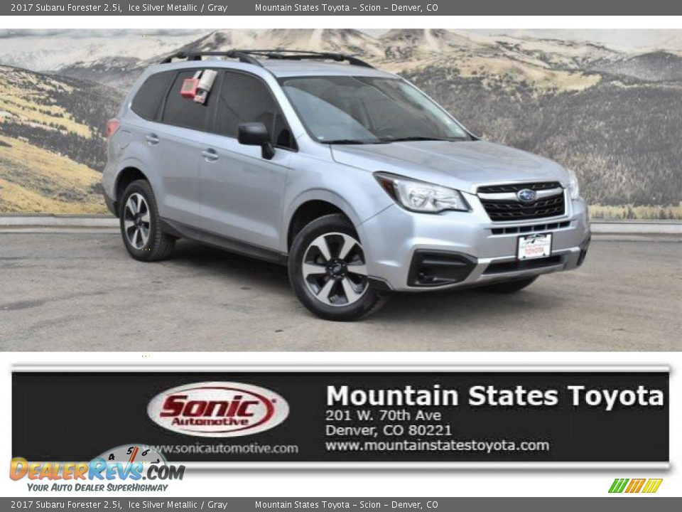 2017 Subaru Forester 2.5i Ice Silver Metallic / Gray Photo #1