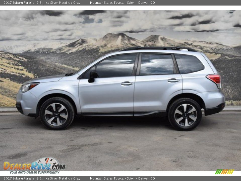 2017 Subaru Forester 2.5i Ice Silver Metallic / Gray Photo #6