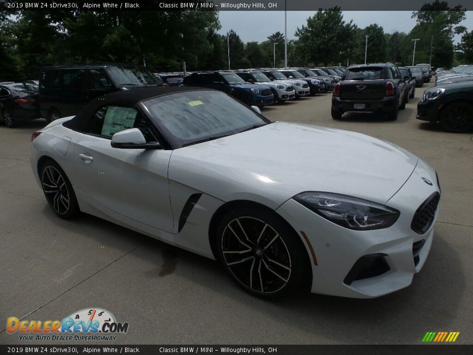 2019 BMW Z4 sDrive30i Alpine White / Black Photo #1