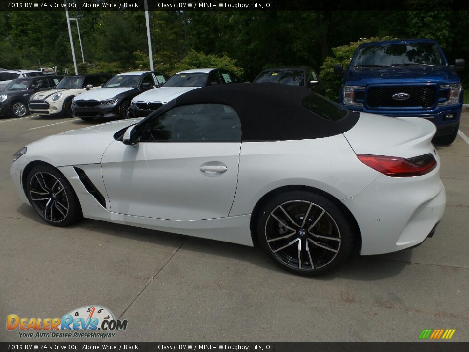 2019 BMW Z4 sDrive30i Alpine White / Black Photo #5