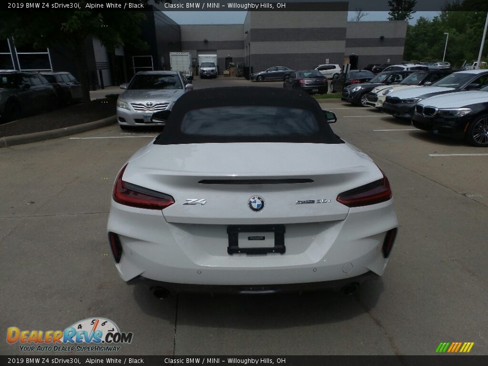 2019 BMW Z4 sDrive30i Alpine White / Black Photo #8