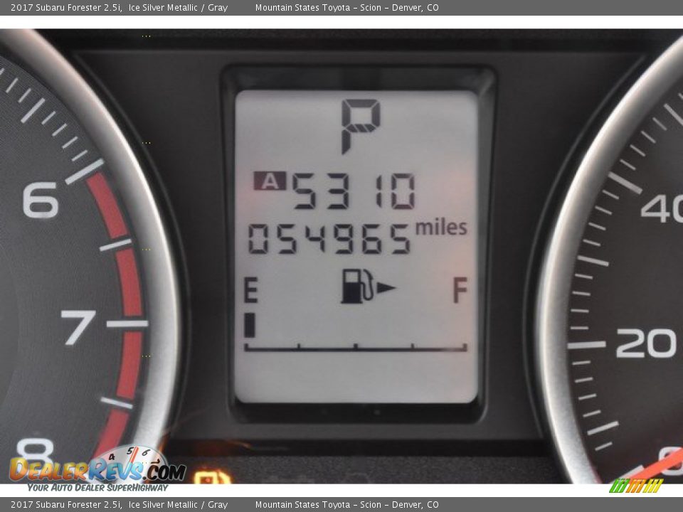 2017 Subaru Forester 2.5i Ice Silver Metallic / Gray Photo #29