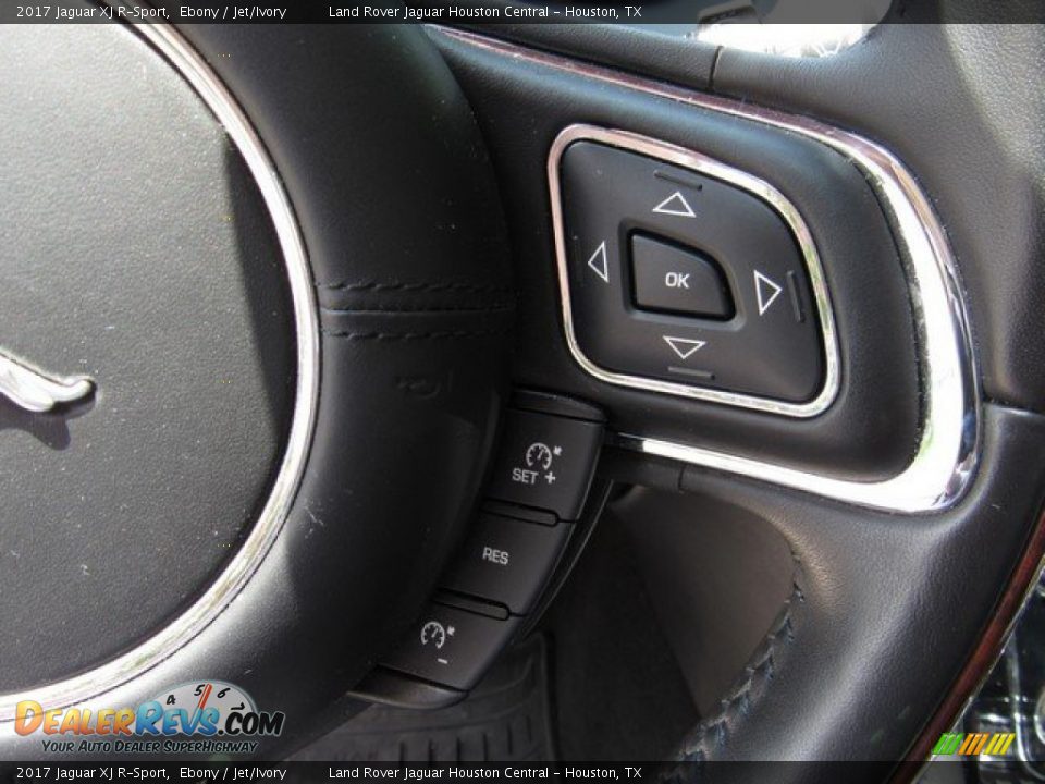 2017 Jaguar XJ R-Sport Steering Wheel Photo #29