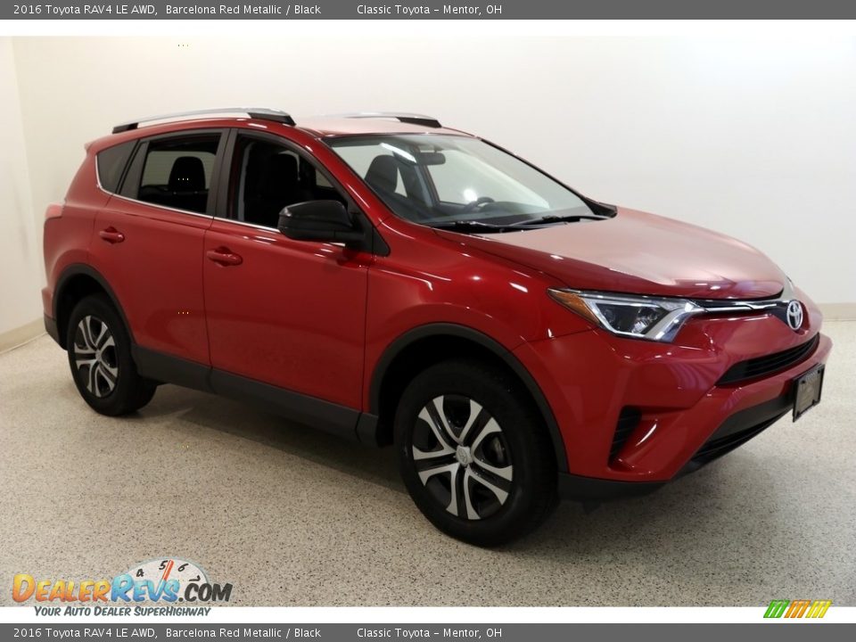 2016 Toyota RAV4 LE AWD Barcelona Red Metallic / Black Photo #1