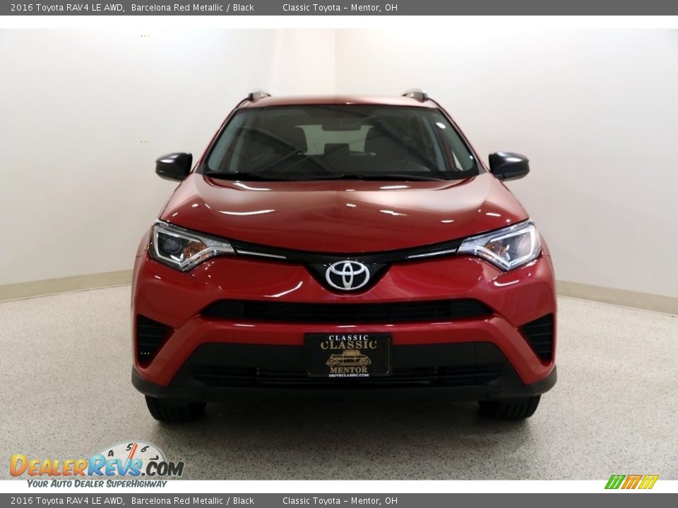 2016 Toyota RAV4 LE AWD Barcelona Red Metallic / Black Photo #2