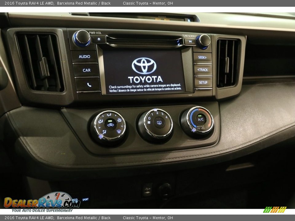 2016 Toyota RAV4 LE AWD Barcelona Red Metallic / Black Photo #9