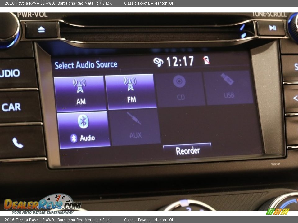 2016 Toyota RAV4 LE AWD Barcelona Red Metallic / Black Photo #10