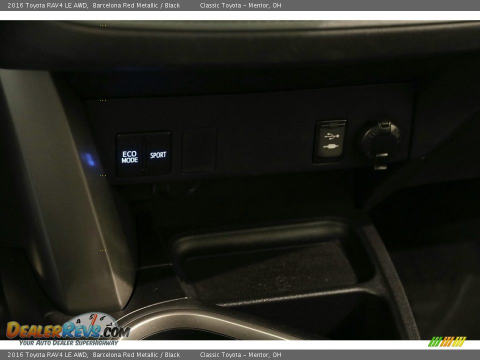 2016 Toyota RAV4 LE AWD Barcelona Red Metallic / Black Photo #13