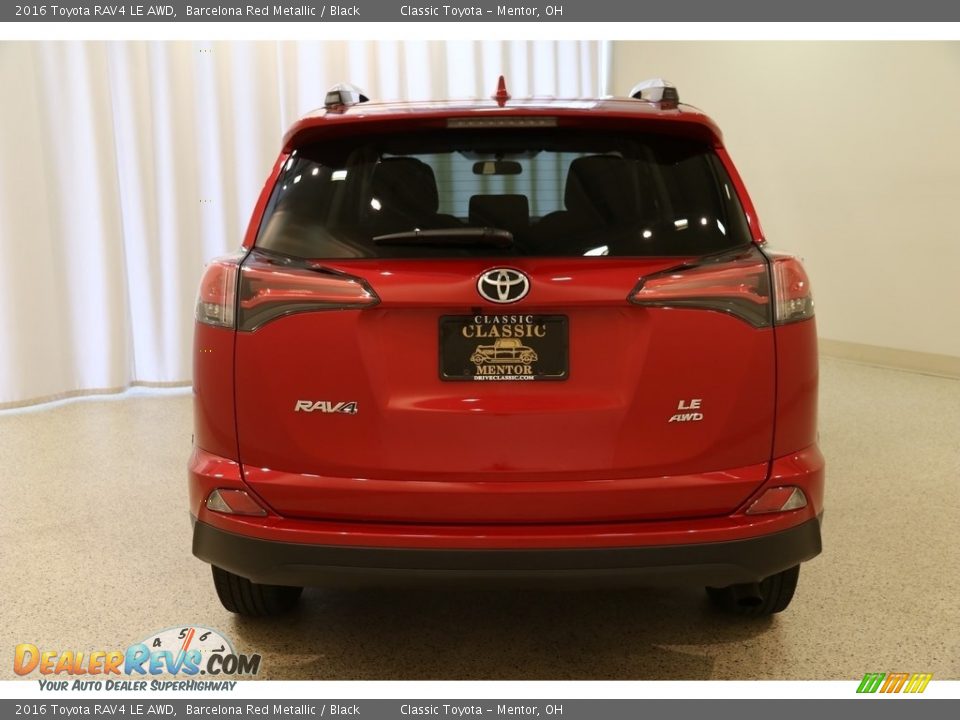 2016 Toyota RAV4 LE AWD Barcelona Red Metallic / Black Photo #17
