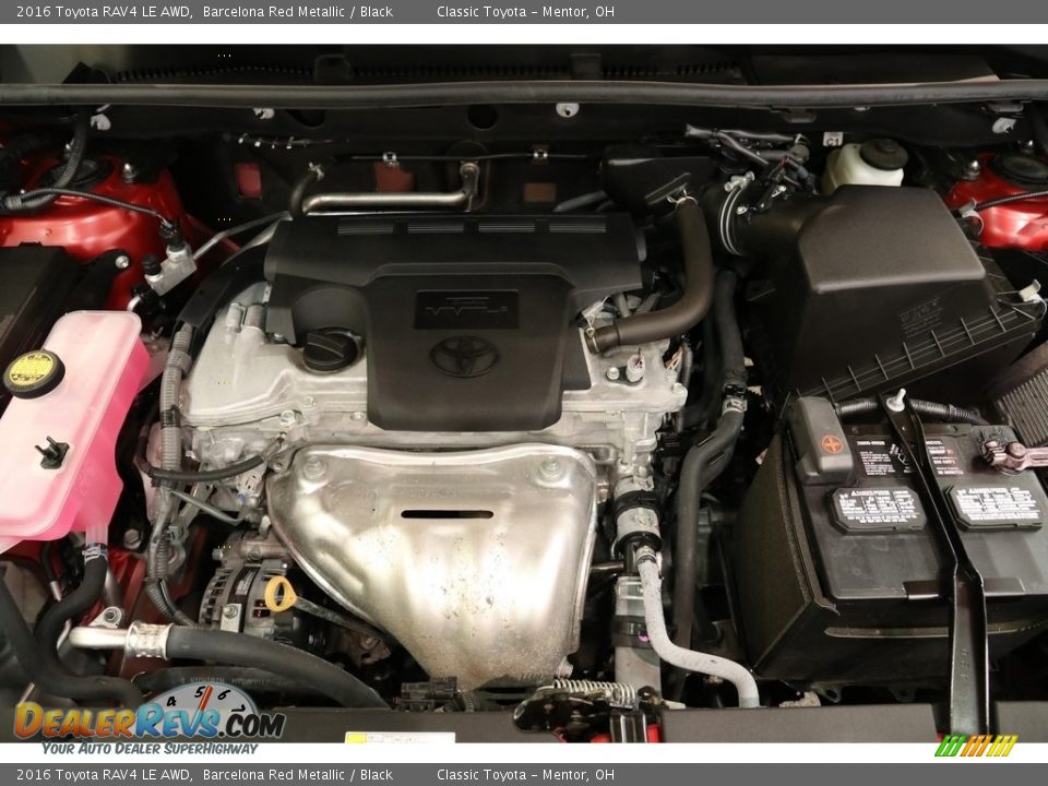 2016 Toyota RAV4 LE AWD Barcelona Red Metallic / Black Photo #18