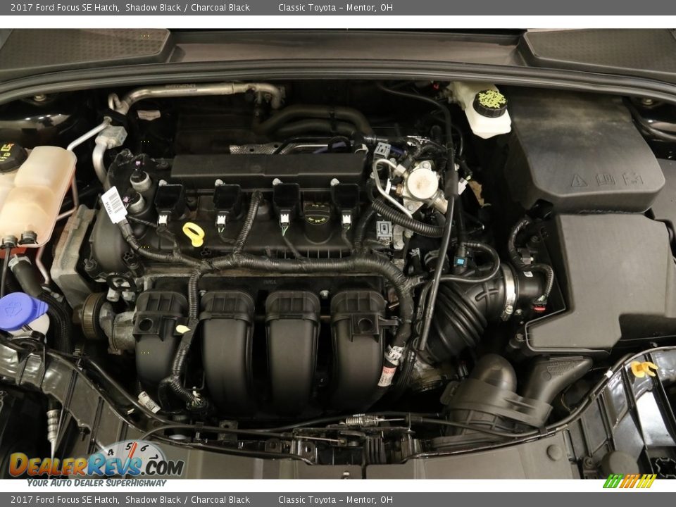 2017 Ford Focus SE Hatch Shadow Black / Charcoal Black Photo #17