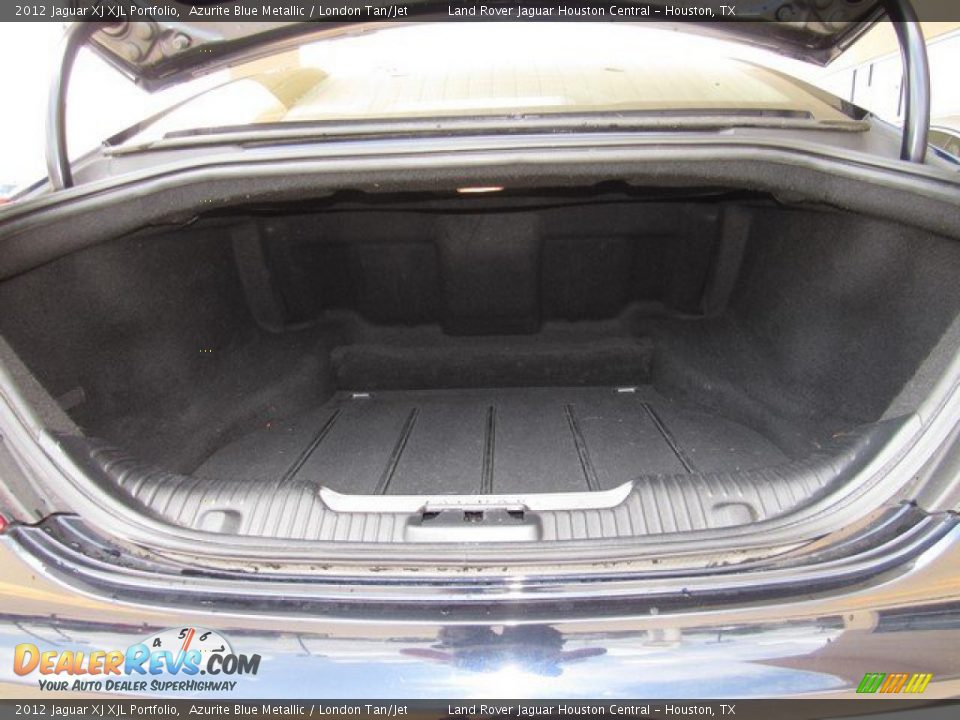 2012 Jaguar XJ XJL Portfolio Azurite Blue Metallic / London Tan/Jet Photo #19