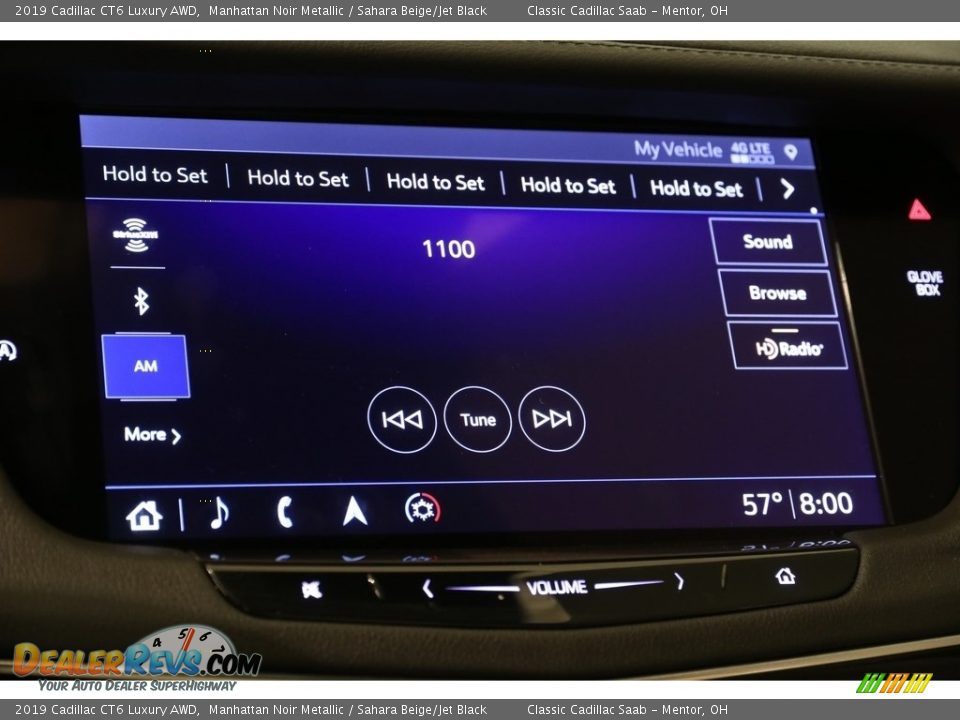 2019 Cadillac CT6 Luxury AWD Manhattan Noir Metallic / Sahara Beige/Jet Black Photo #13