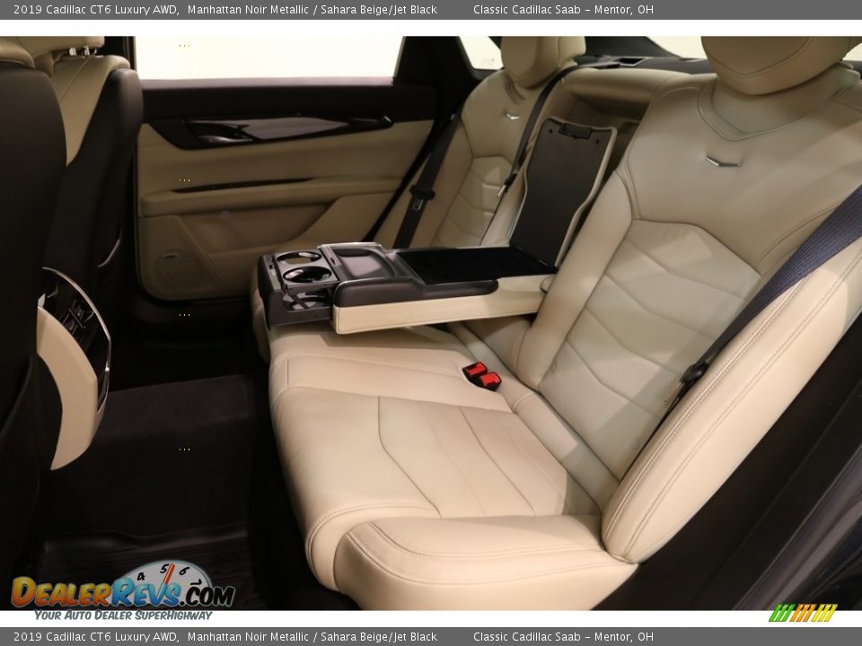 2019 Cadillac CT6 Luxury AWD Manhattan Noir Metallic / Sahara Beige/Jet Black Photo #19