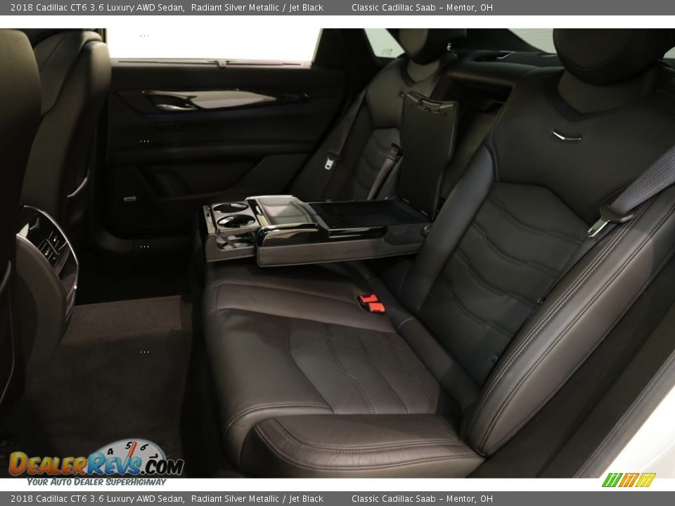 2018 Cadillac CT6 3.6 Luxury AWD Sedan Radiant Silver Metallic / Jet Black Photo #20