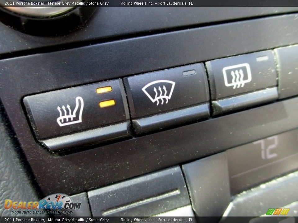 2011 Porsche Boxster Meteor Grey Metallic / Stone Grey Photo #4