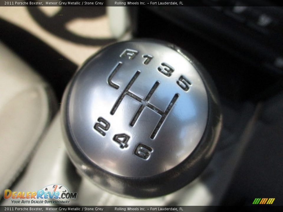 2011 Porsche Boxster Meteor Grey Metallic / Stone Grey Photo #8