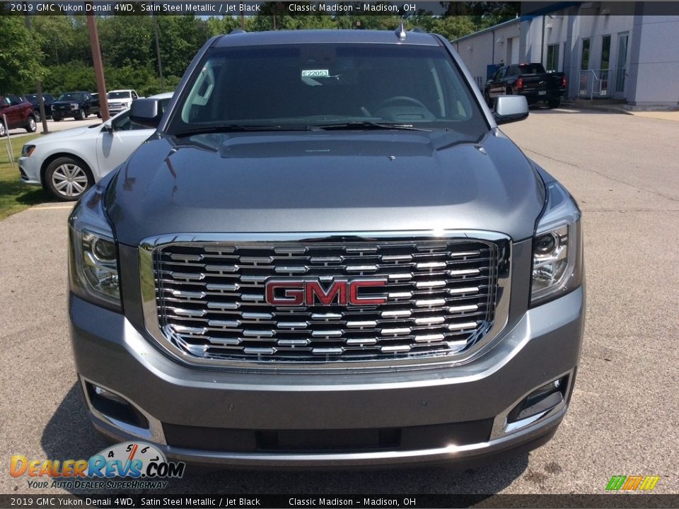2019 GMC Yukon Denali 4WD Satin Steel Metallic / Jet Black Photo #2