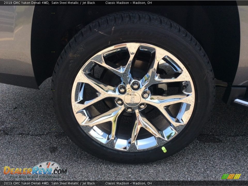 2019 GMC Yukon Denali 4WD Satin Steel Metallic / Jet Black Photo #7