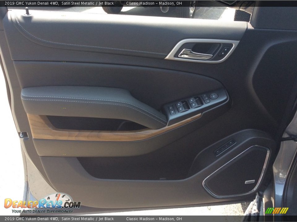 2019 GMC Yukon Denali 4WD Satin Steel Metallic / Jet Black Photo #8