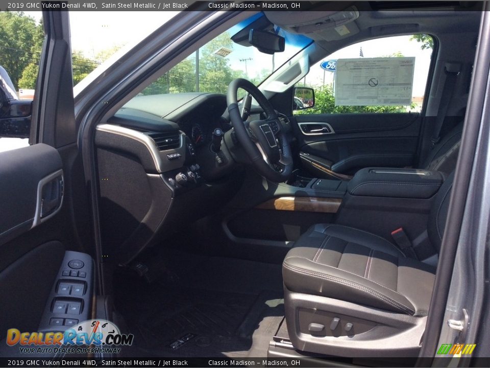 2019 GMC Yukon Denali 4WD Satin Steel Metallic / Jet Black Photo #9