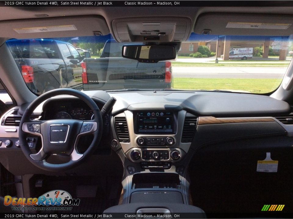 2019 GMC Yukon Denali 4WD Satin Steel Metallic / Jet Black Photo #12