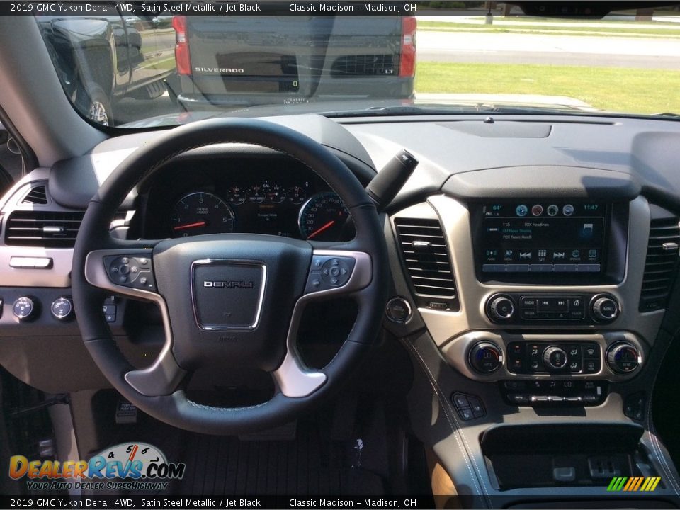 2019 GMC Yukon Denali 4WD Satin Steel Metallic / Jet Black Photo #13