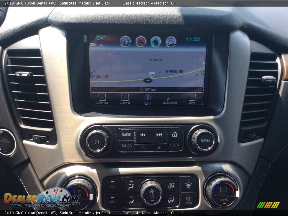 2019 GMC Yukon Denali 4WD Satin Steel Metallic / Jet Black Photo #15