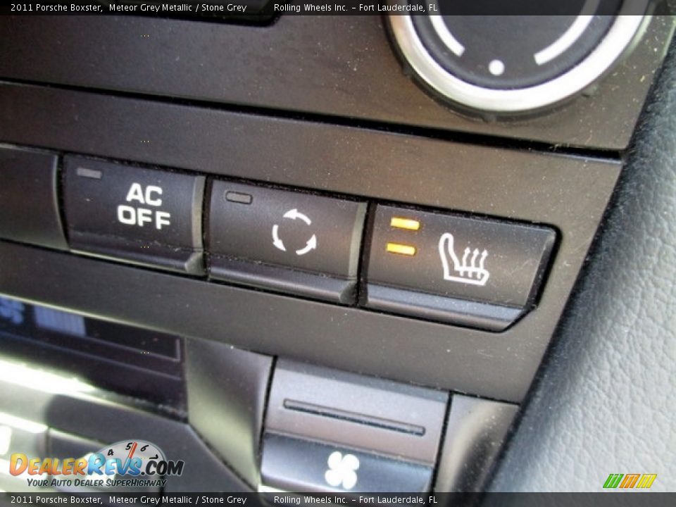2011 Porsche Boxster Meteor Grey Metallic / Stone Grey Photo #27