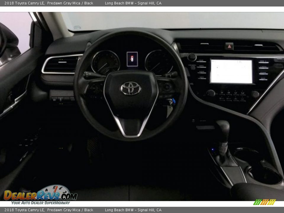 2018 Toyota Camry LE Predawn Gray Mica / Black Photo #4
