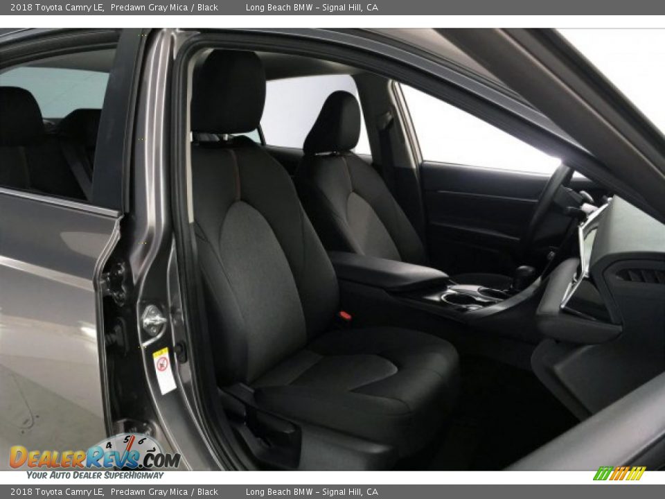 2018 Toyota Camry LE Predawn Gray Mica / Black Photo #6
