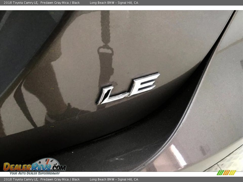 2018 Toyota Camry LE Predawn Gray Mica / Black Photo #7