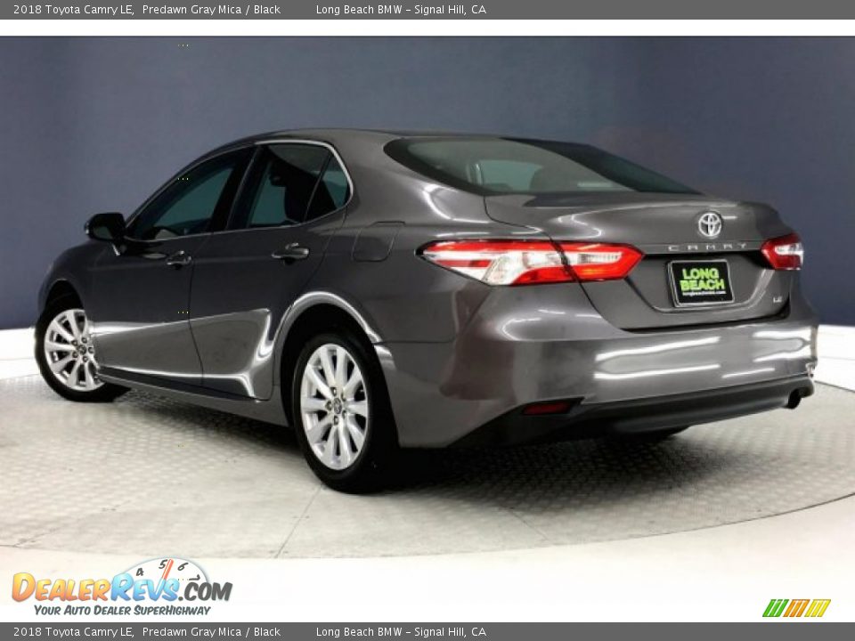 2018 Toyota Camry LE Predawn Gray Mica / Black Photo #10